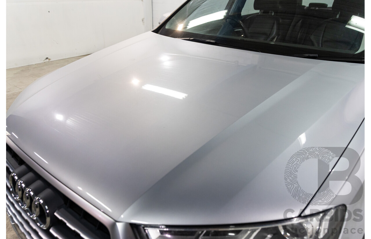 07/2016 Audi Q7 3.0 TDI Quattro (160kW AWD) 4M MY17 4D Wagon Floret Silver Metallic Turbo Diesel V6 3.0L