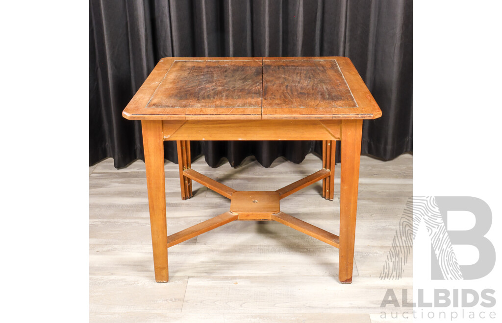 Rustic Oak Kitchenette Table