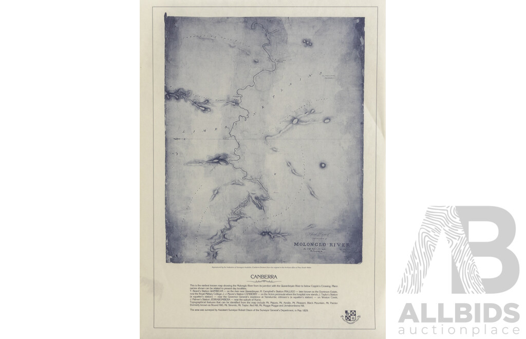 Selection of Approx Fourteen Largely Landscape Reproduction Prints After Original Lithographs, Including Vue De Georges St at Sydney (1968 Print) and More