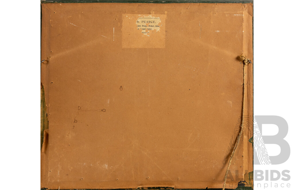 Dr Loosli (Early 19th Century, Irish), Xmas 1902, Glendalough, Family Gathering Antique Photograph, 44 x 50 cm (frame)