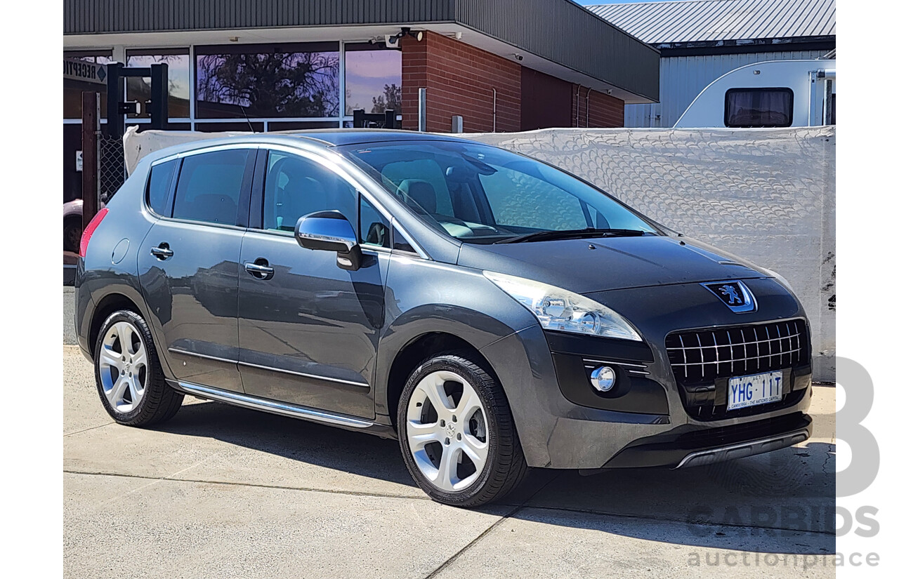 8/2010 Peugeot 3008 XTE 1.6 Turbo 4d Wagon Grey 1.6L