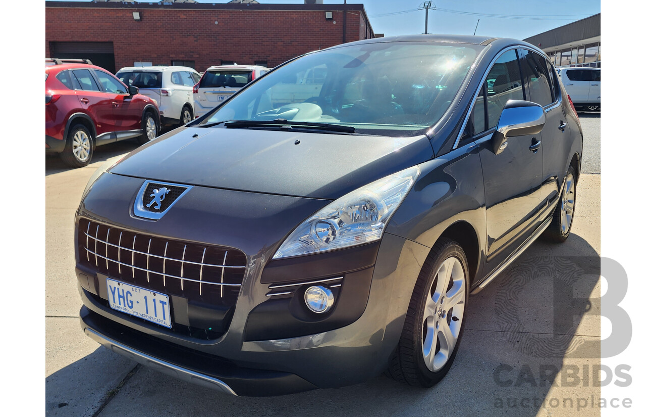 8/2010 Peugeot 3008 XTE 1.6 Turbo 4d Wagon Grey 1.6L