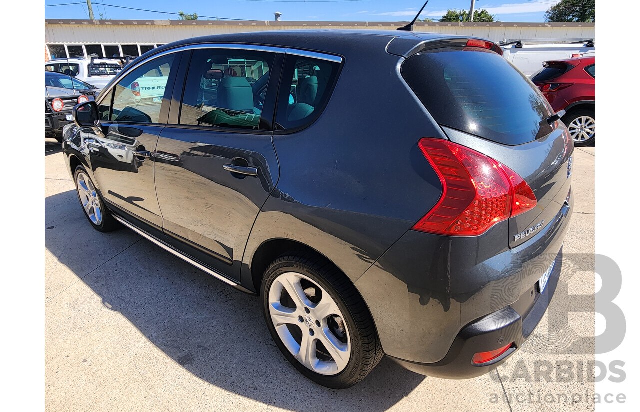 8/2010 Peugeot 3008 XTE 1.6 Turbo 4d Wagon Grey 1.6L