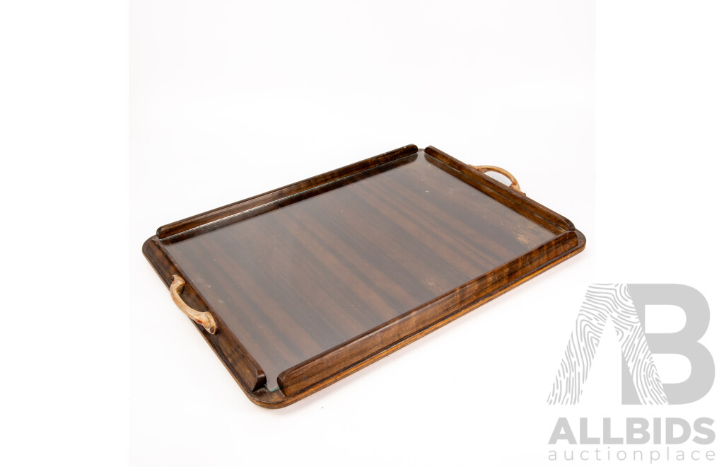 Art Deco Twin Handle Serving Tray
