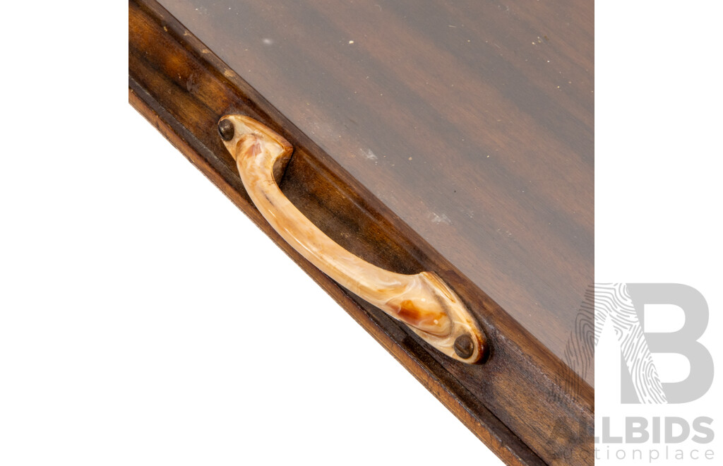 Art Deco Twin Handle Serving Tray