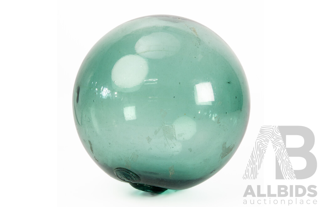 Vintage Japanese Glass Fishing Float
