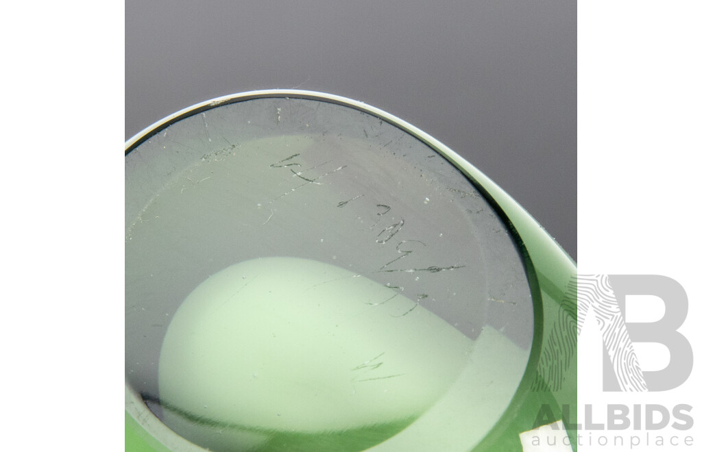 Small Art Glass Vase by Vicke Lindstrand for Kosta Boda Art Glass