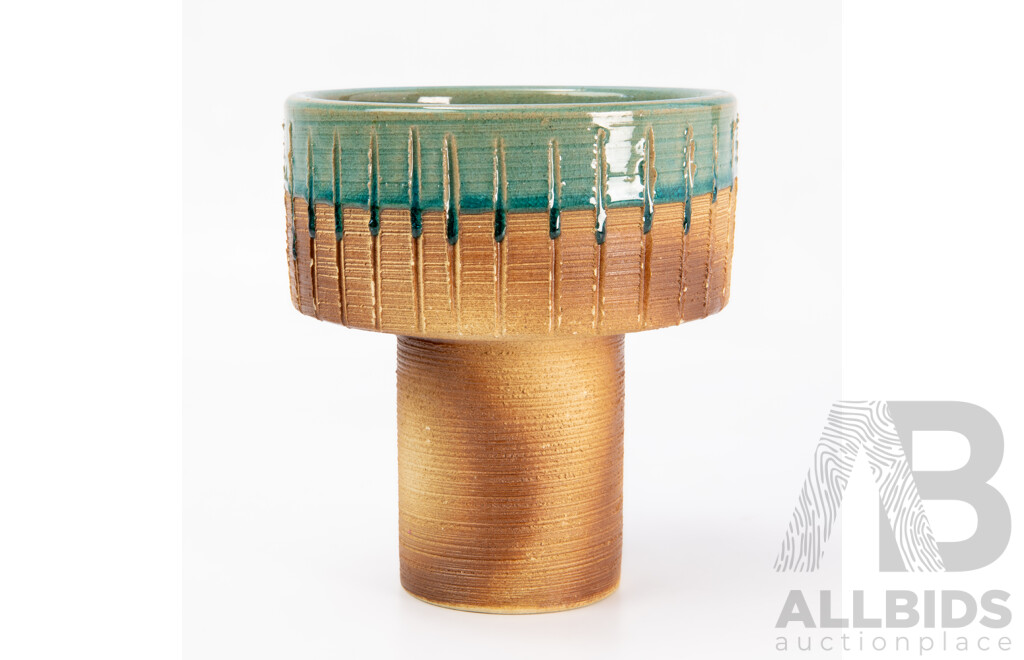 Vintage Japanese Studio Pottery Vase