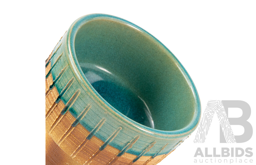 Vintage Japanese Studio Pottery Vase