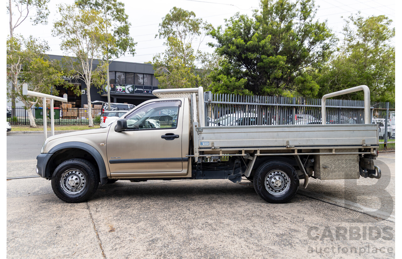 9/2003 Holden Rodeo LX RA C/Chas Satin Gold Metallic V6 3.5L - LPG Dual Fuel