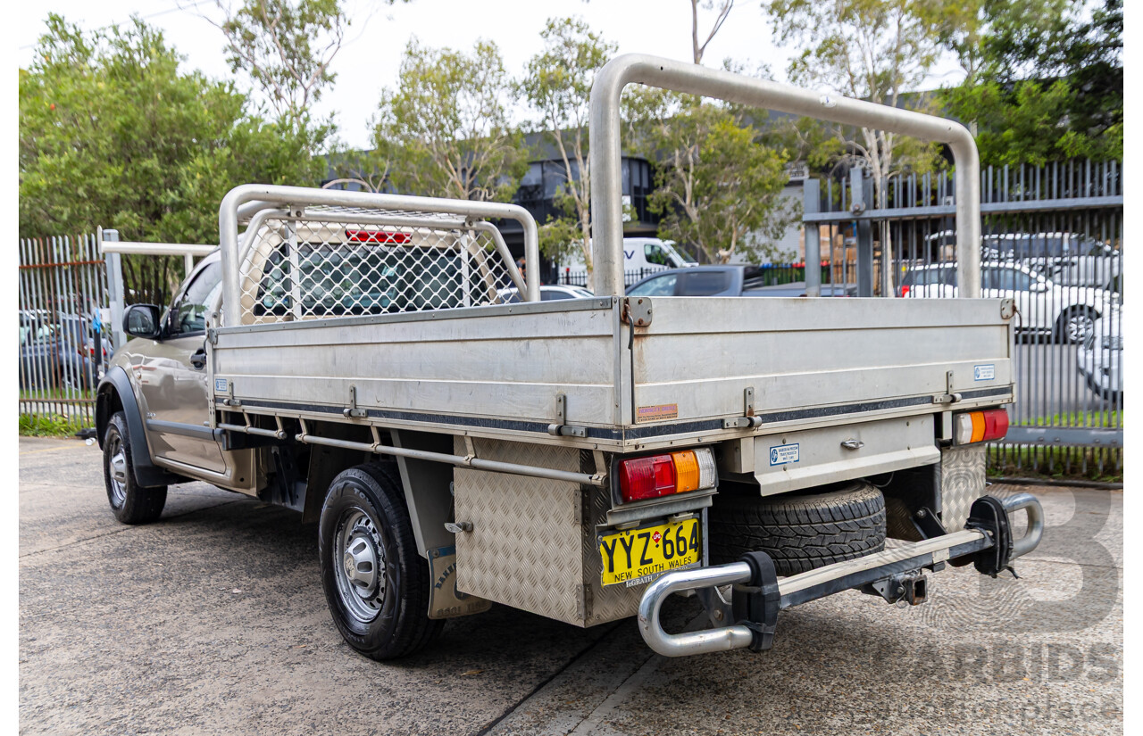 9/2003 Holden Rodeo LX RA C/Chas Satin Gold Metallic V6 3.5L - LPG Dual Fuel