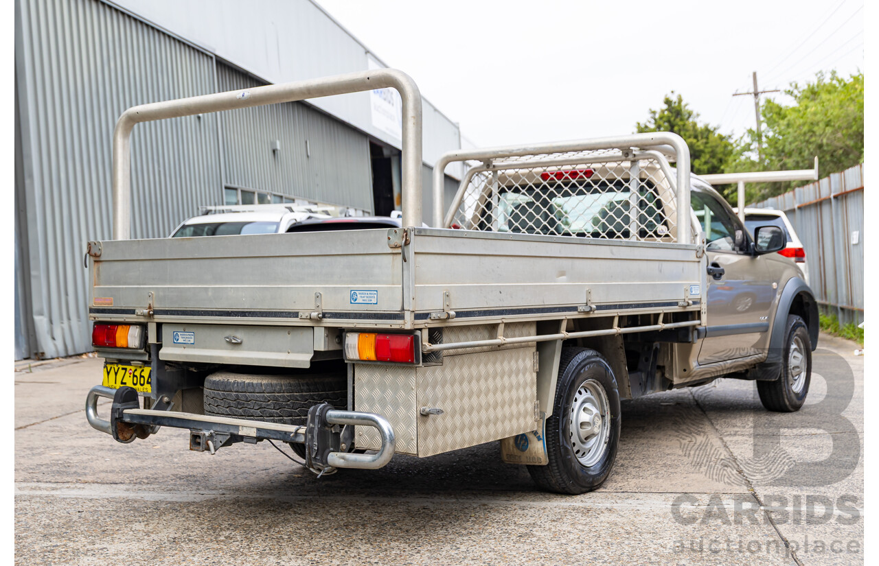 9/2003 Holden Rodeo LX RA C/Chas Satin Gold Metallic V6 3.5L - LPG Dual Fuel