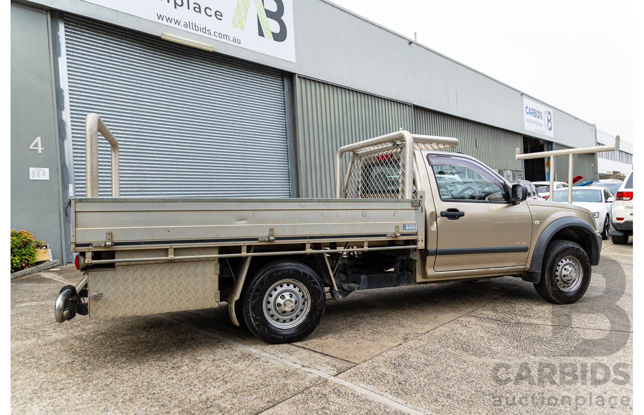 9/2003 Holden Rodeo LX RA C/Chas Satin Gold Metallic V6 3.5L - LPG Dual Fuel
