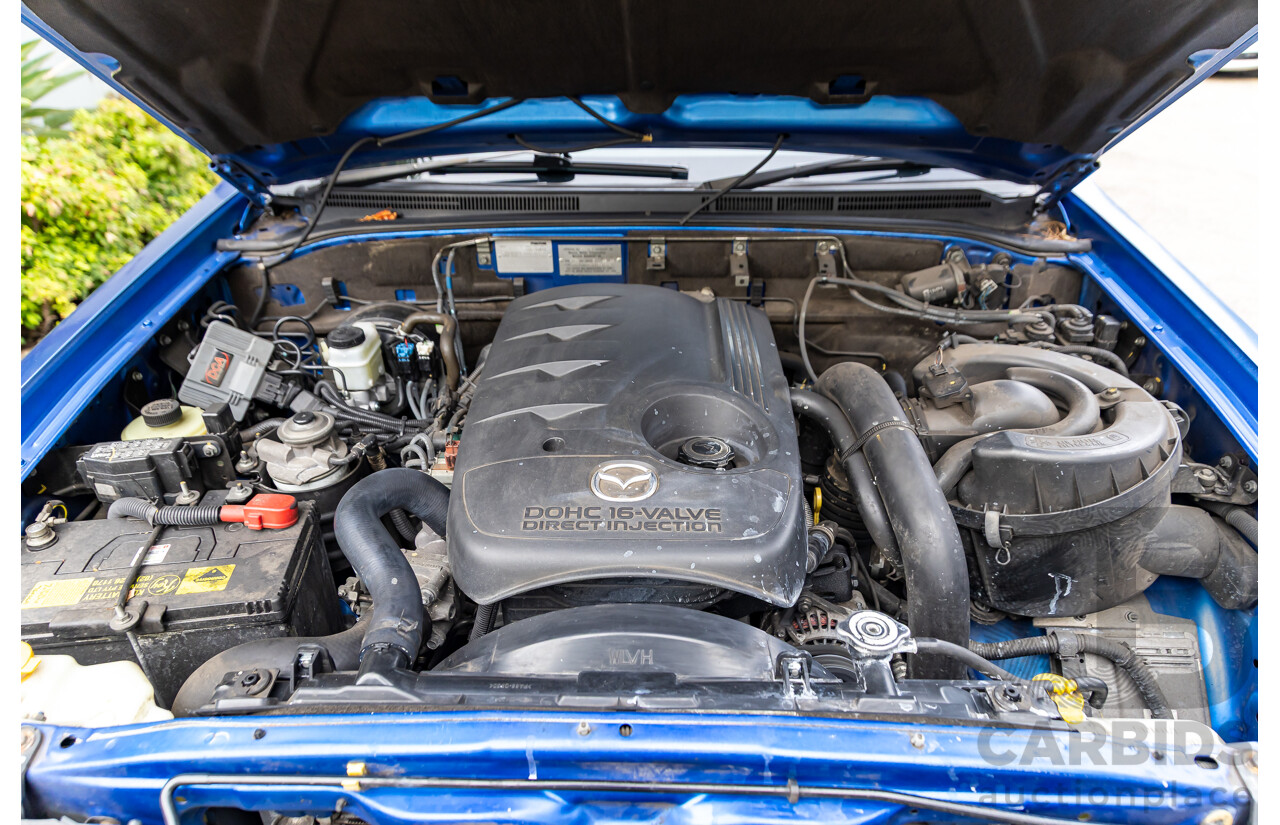 3/2011 Mazda BT-50 Boss B3000 SDX (4x4) 09.5 Dual Cab P/Up Lagoon Blue Metallic Turbo Diesel 3.0L