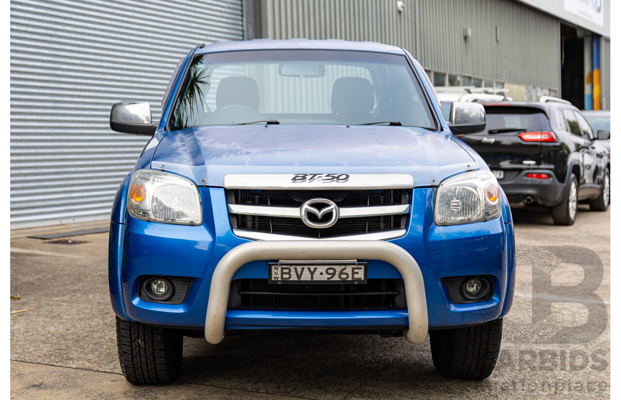 3/2011 Mazda BT-50 Boss B3000 SDX (4x4) 09.5 Dual Cab P/Up Lagoon Blue Metallic Turbo Diesel 3.0L