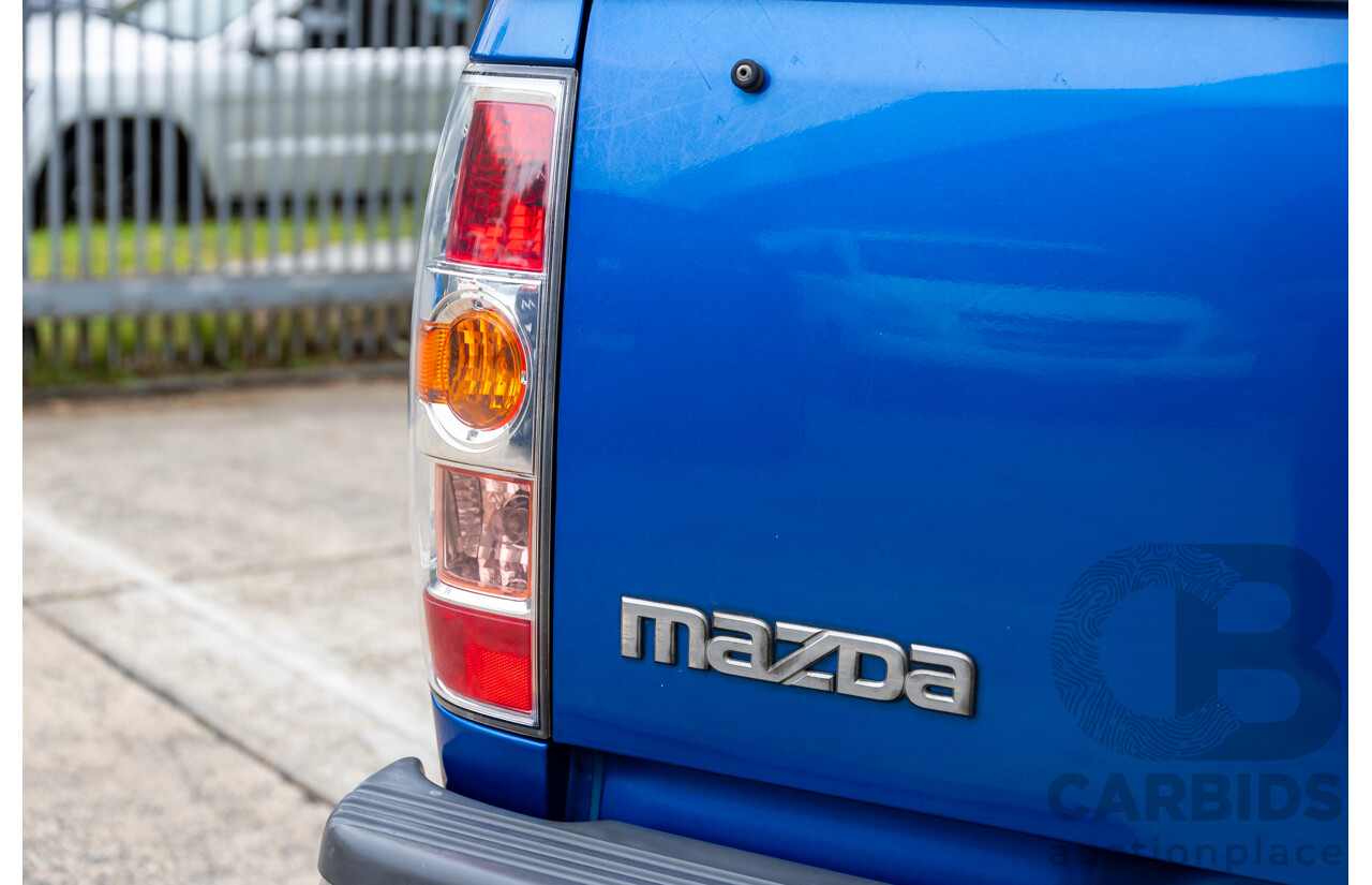 3/2011 Mazda BT-50 Boss B3000 SDX (4x4) 09.5 Dual Cab P/Up Lagoon Blue Metallic Turbo Diesel 3.0L