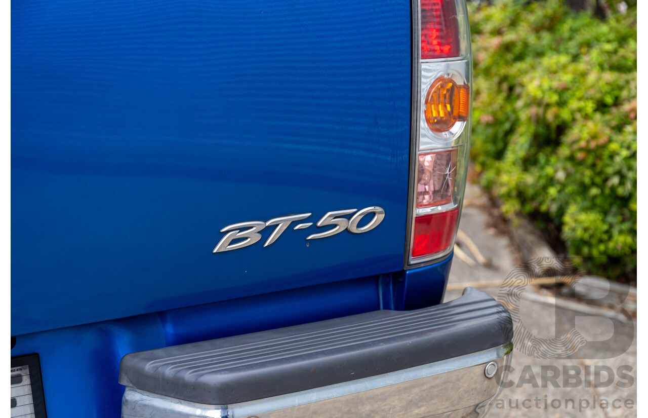 3/2011 Mazda BT-50 Boss B3000 SDX (4x4) 09.5 Dual Cab P/Up Lagoon Blue Metallic Turbo Diesel 3.0L
