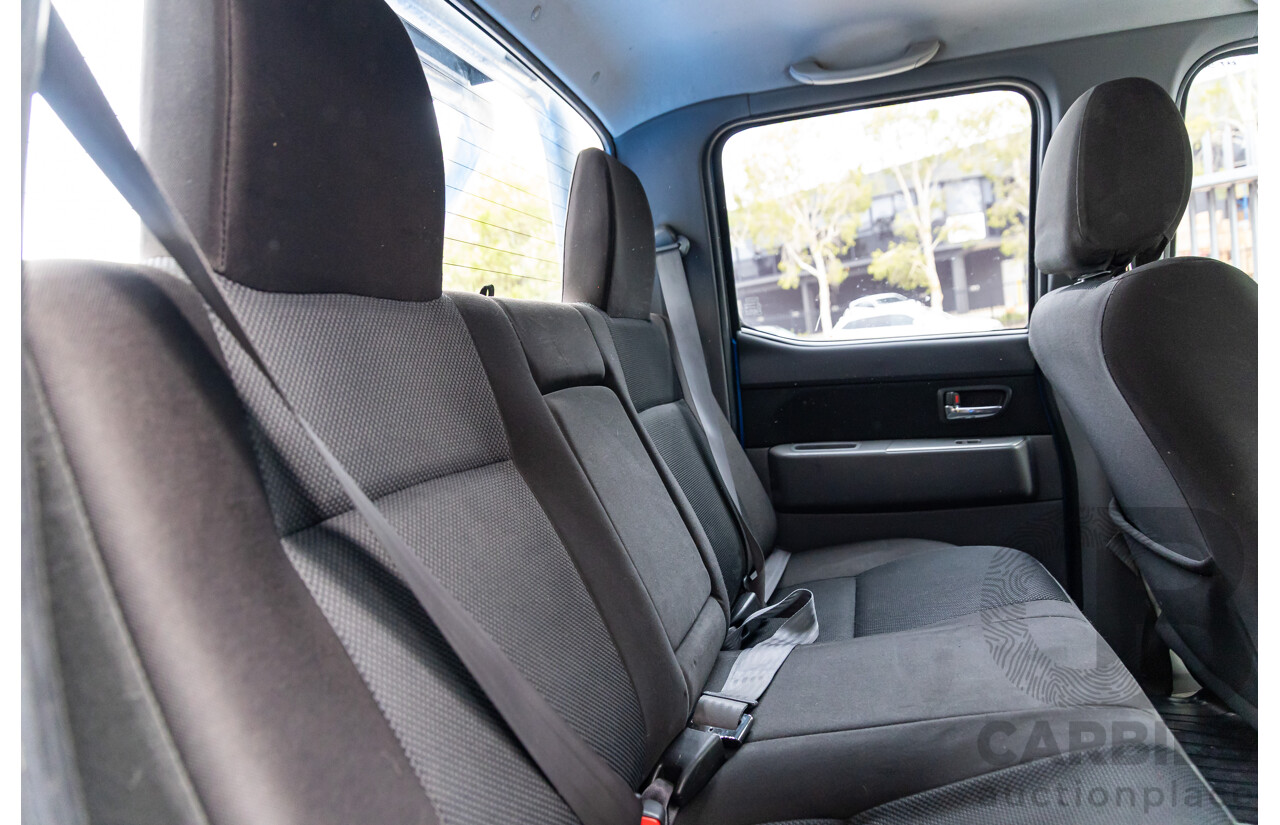 3/2011 Mazda BT-50 Boss B3000 SDX (4x4) 09.5 Dual Cab P/Up Lagoon Blue Metallic Turbo Diesel 3.0L