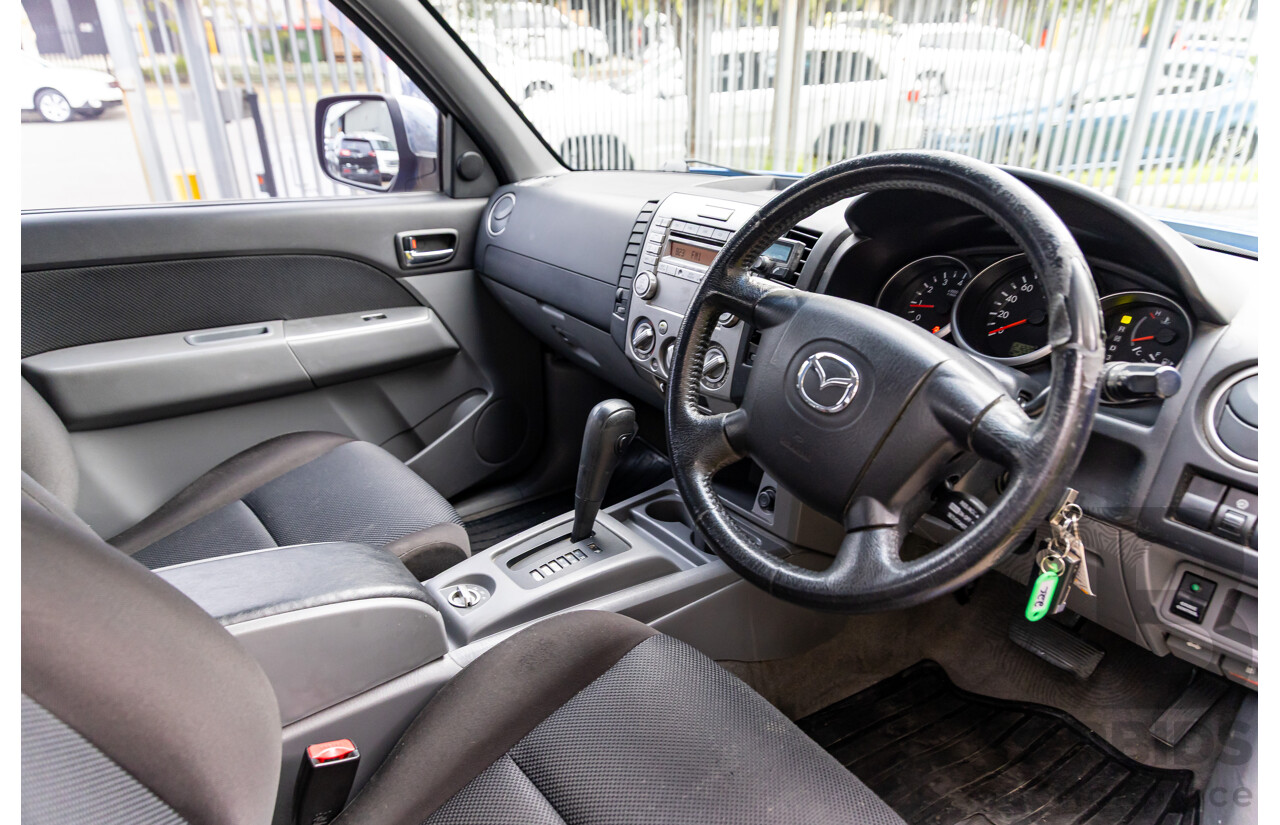 3/2011 Mazda BT-50 Boss B3000 SDX (4x4) 09.5 Dual Cab P/Up Lagoon Blue Metallic Turbo Diesel 3.0L