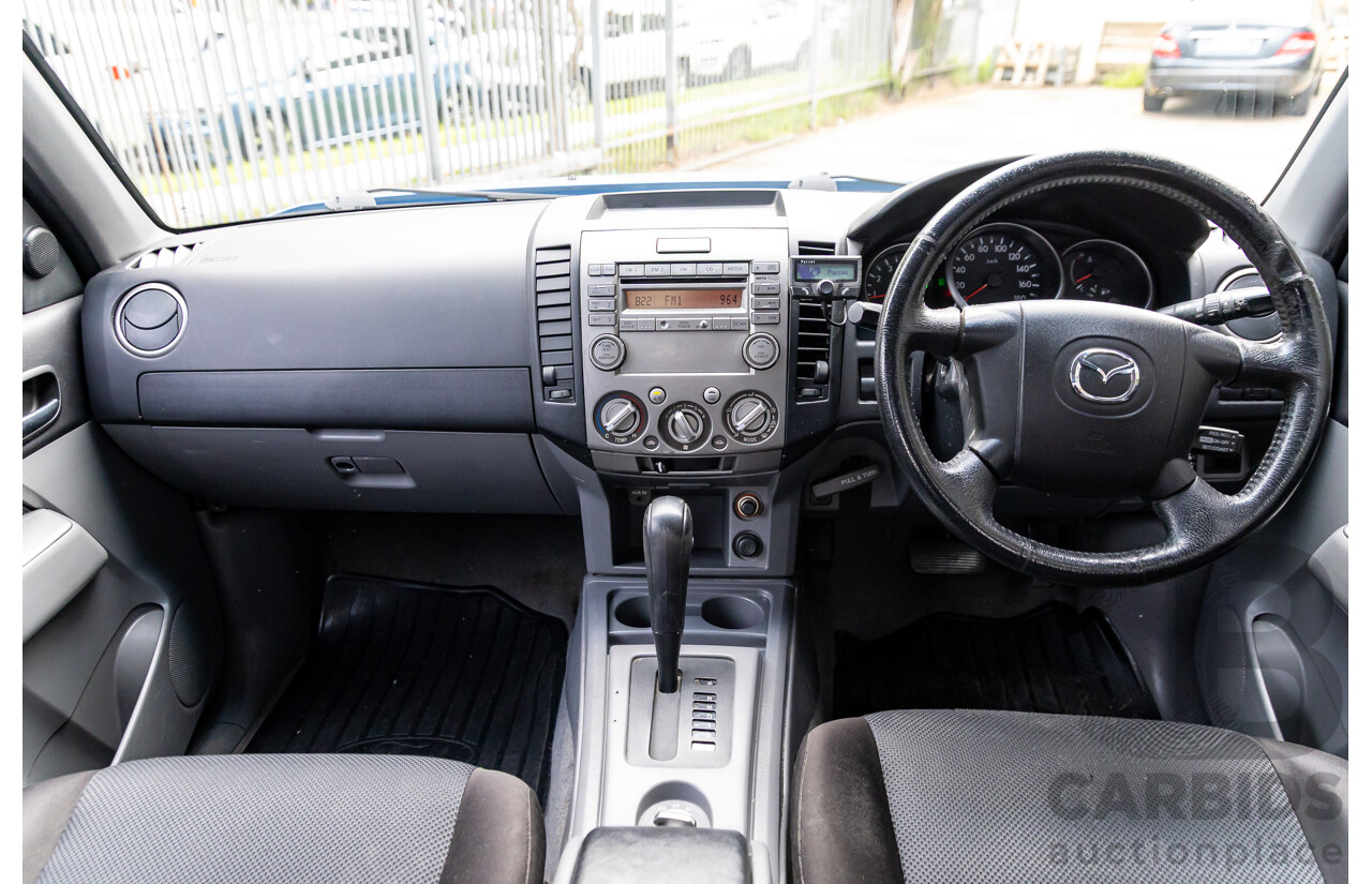3/2011 Mazda BT-50 Boss B3000 SDX (4x4) 09.5 Dual Cab P/Up Lagoon Blue Metallic Turbo Diesel 3.0L