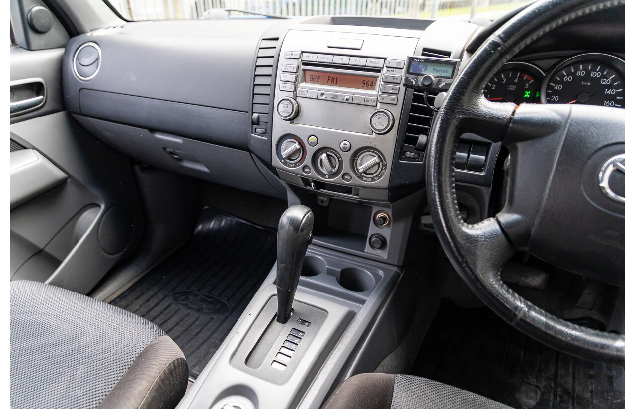 3/2011 Mazda BT-50 Boss B3000 SDX (4x4) 09.5 Dual Cab P/Up Lagoon Blue Metallic Turbo Diesel 3.0L