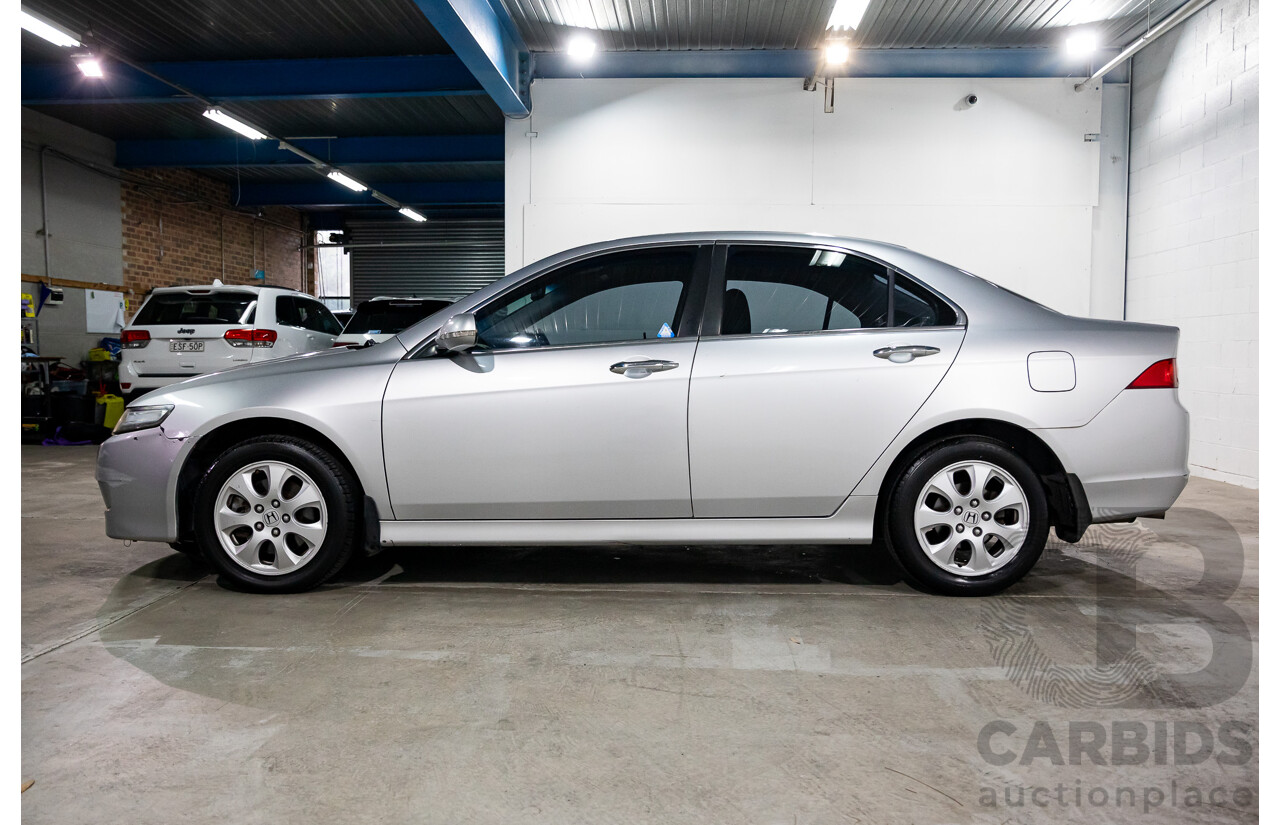 2/2007 Honda Accord Euro MY06.5 4d Sedan Alabaster Silver Metallic 2.4L