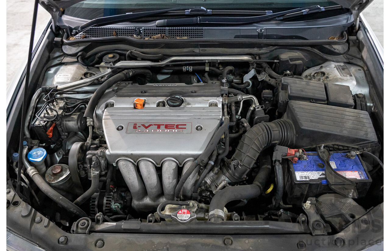 2/2007 Honda Accord Euro MY06.5 4d Sedan Alabaster Silver Metallic 2.4L