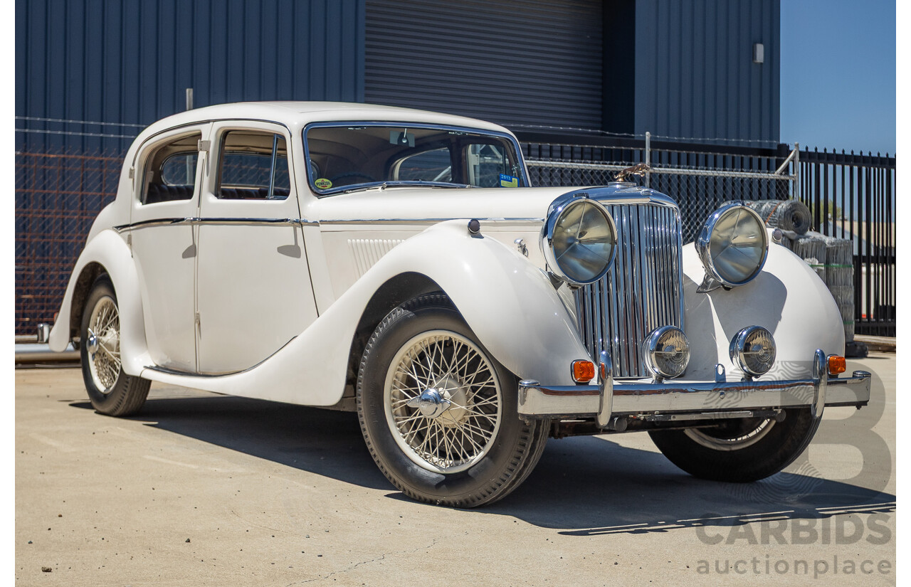 1947 Jaguar Mk IV Saloon White 3.5L