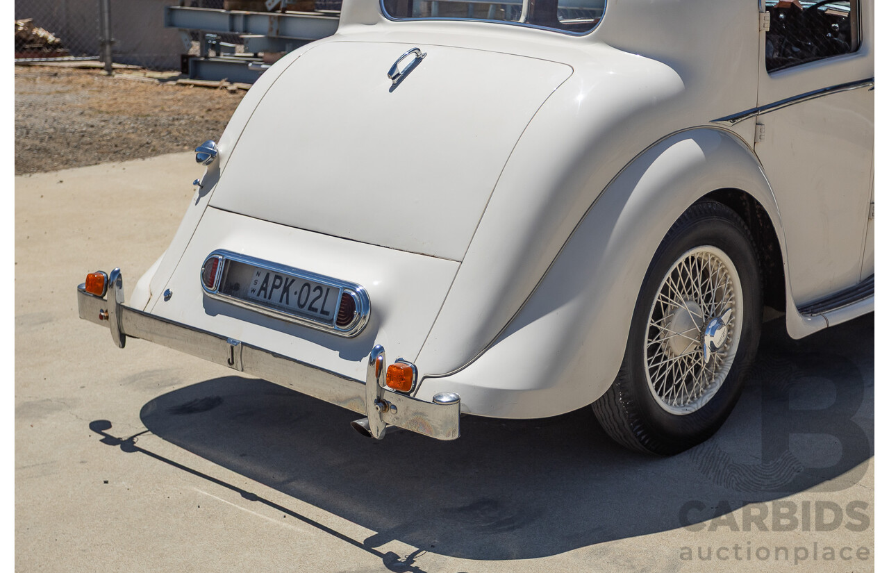 1947 Jaguar Mk IV Saloon White 3.5L