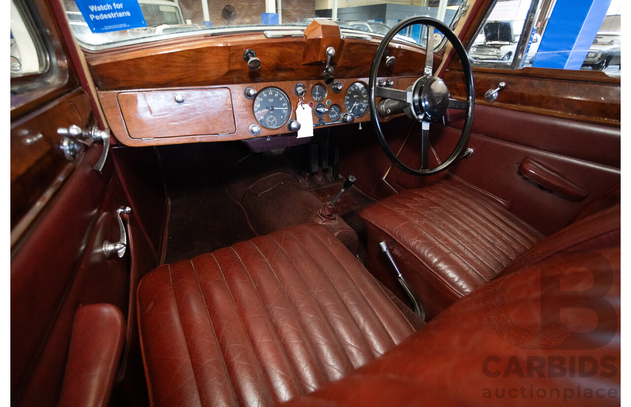 1947 Jaguar Mk IV Saloon White 3.5L