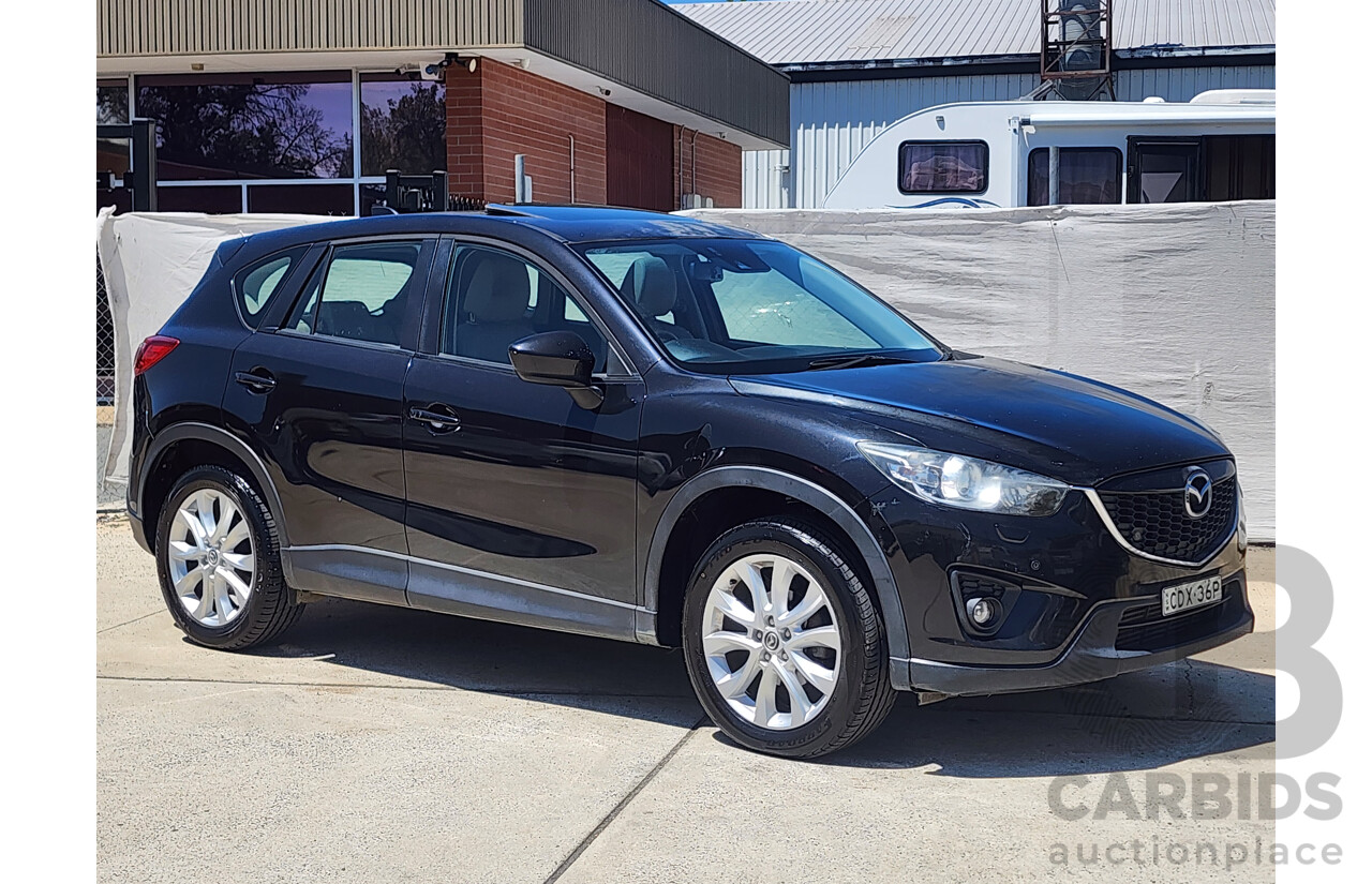 3/2012 Mazda Cx-5 Grand Tourer (4x4)  4d Wagon Black 2.2L