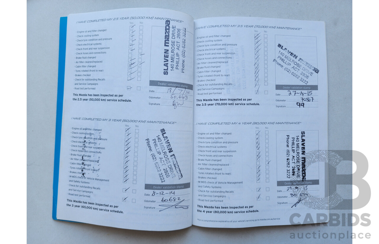 3/2012 Mazda Cx-5 Grand Tourer (4x4)  4d Wagon Black 2.2L