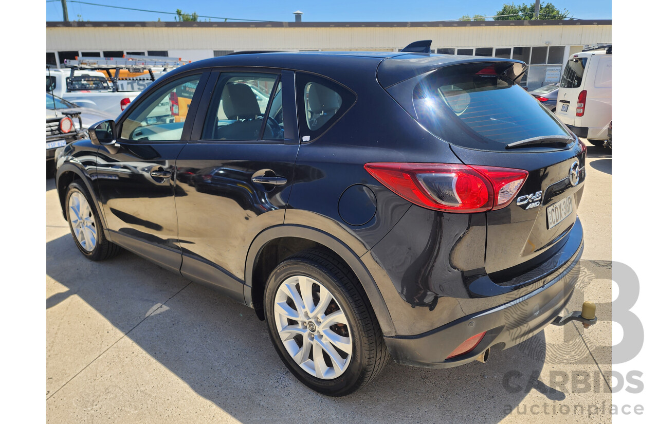 3/2012 Mazda Cx-5 Grand Tourer (4x4)  4d Wagon Black 2.2L