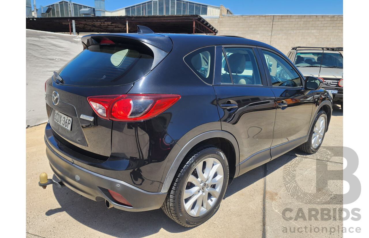 3/2012 Mazda Cx-5 Grand Tourer (4x4)  4d Wagon Black 2.2L