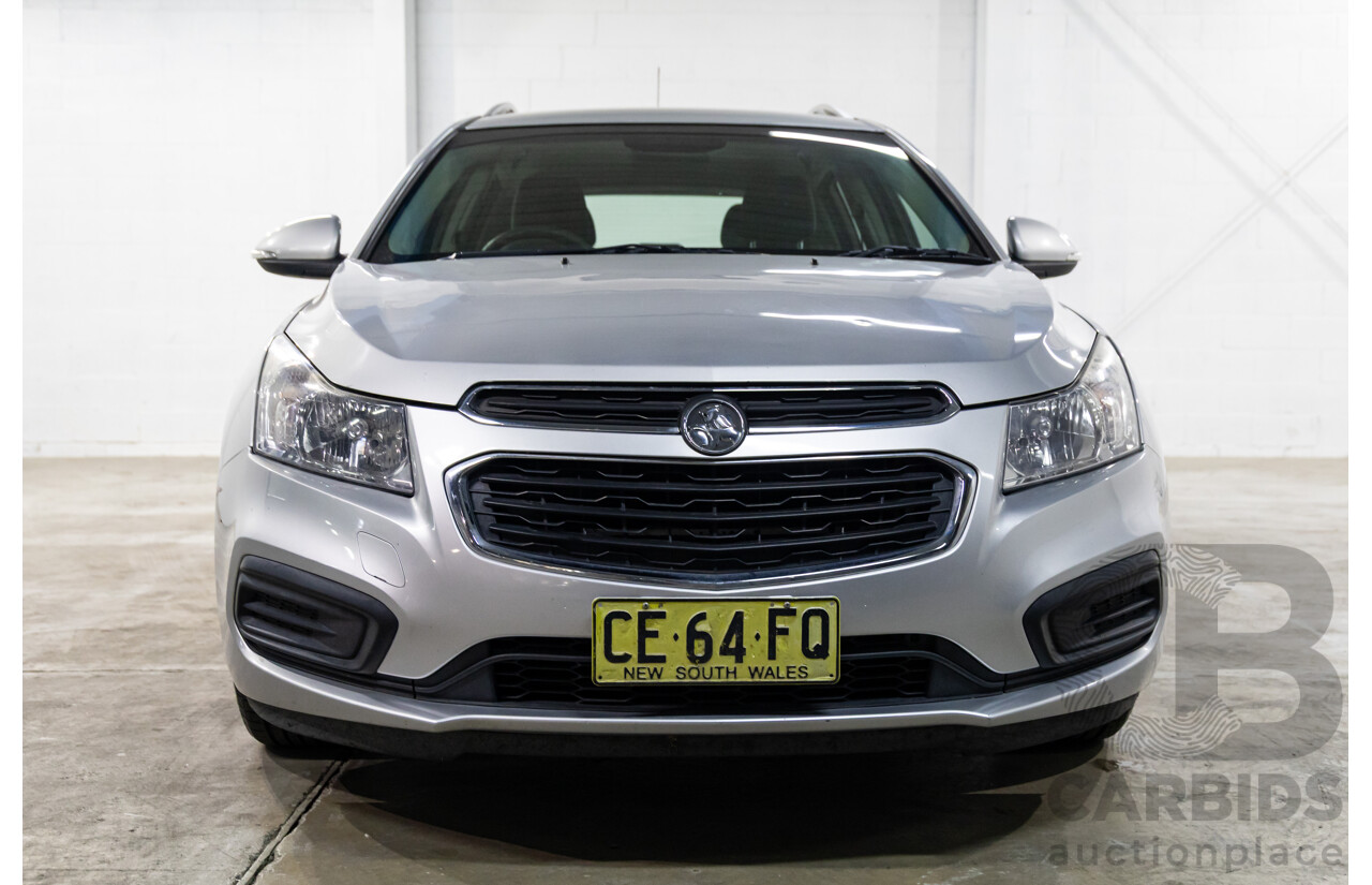 8/2015 Holden Cruze CD JH MY16 4d Sportwagon Nitrate Silver Metallic 1.8L