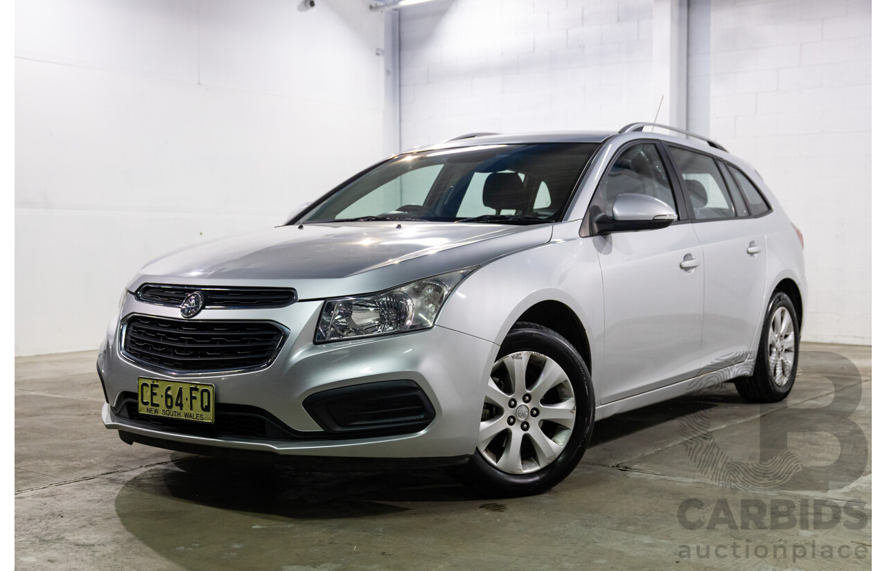 8/2015 Holden Cruze CD JH MY16 4d Sportwagon Nitrate Silver Metallic 1.8L