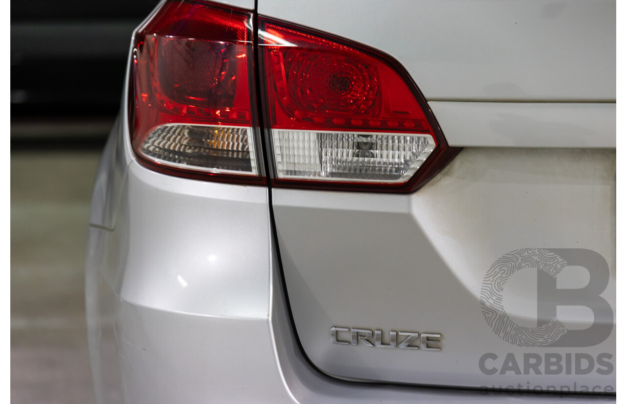 8/2015 Holden Cruze CD JH MY16 4d Sportwagon Nitrate Silver Metallic 1.8L