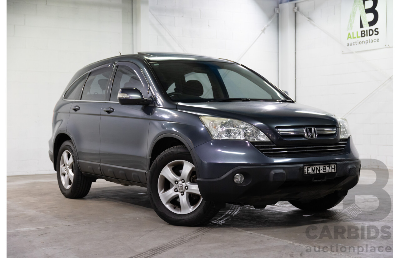 8/2007 Honda CRV (4x4) Sport MY07 4d Wagon Sparkle Grey Pearl 2.4L