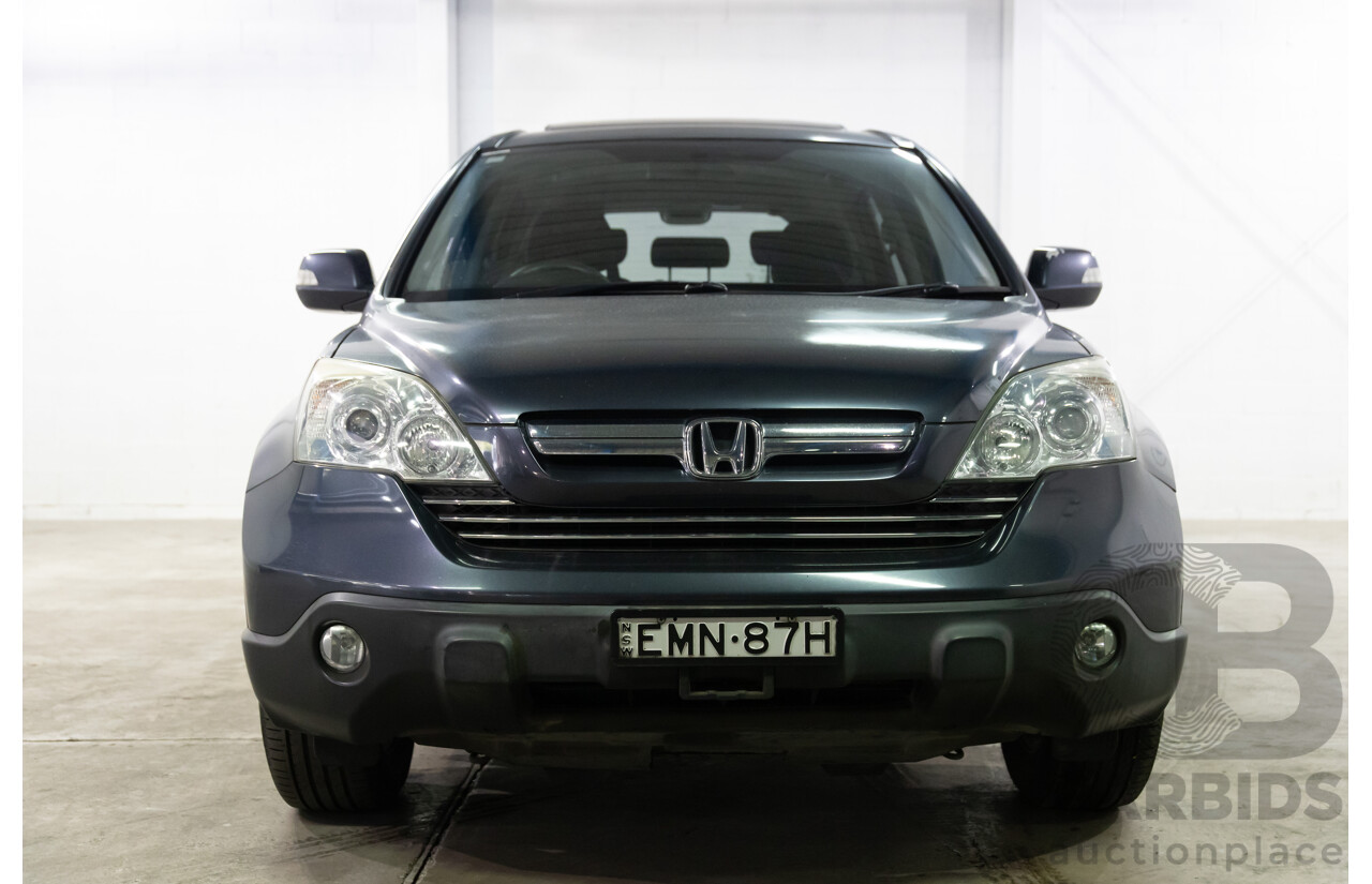 8/2007 Honda CRV (4x4) Sport MY07 4d Wagon Sparkle Grey Pearl 2.4L