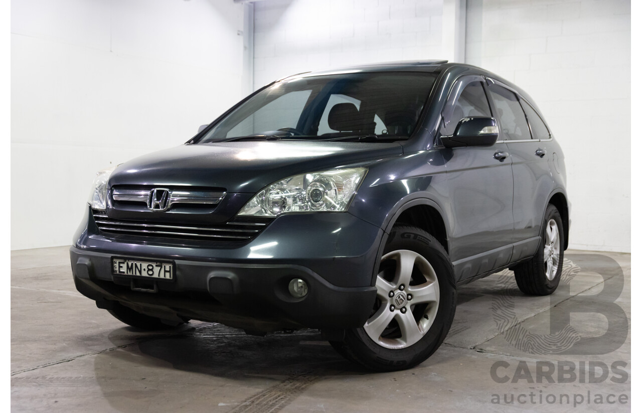 8/2007 Honda CRV (4x4) Sport MY07 4d Wagon Sparkle Grey Pearl 2.4L
