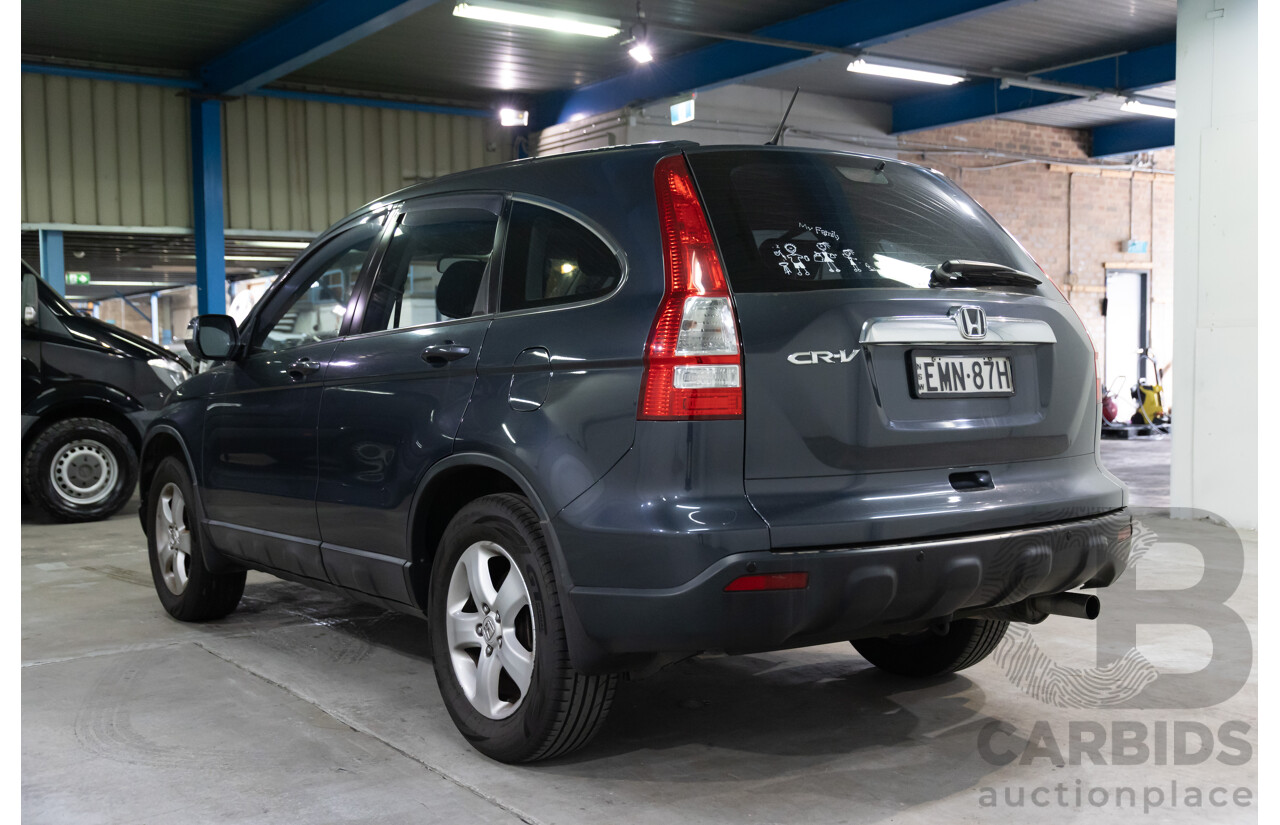 8/2007 Honda CRV (4x4) Sport MY07 4d Wagon Sparkle Grey Pearl 2.4L
