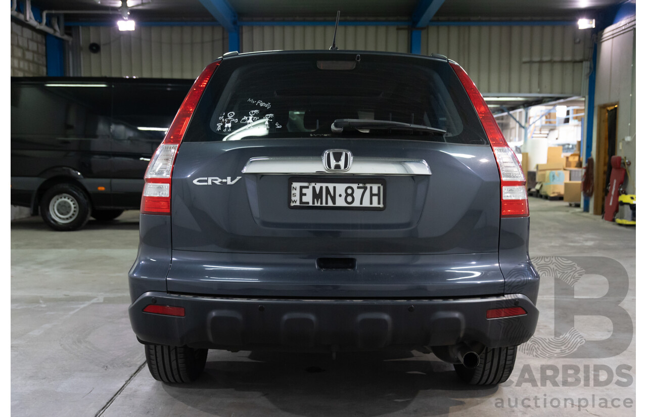 8/2007 Honda CRV (4x4) Sport MY07 4d Wagon Sparkle Grey Pearl 2.4L
