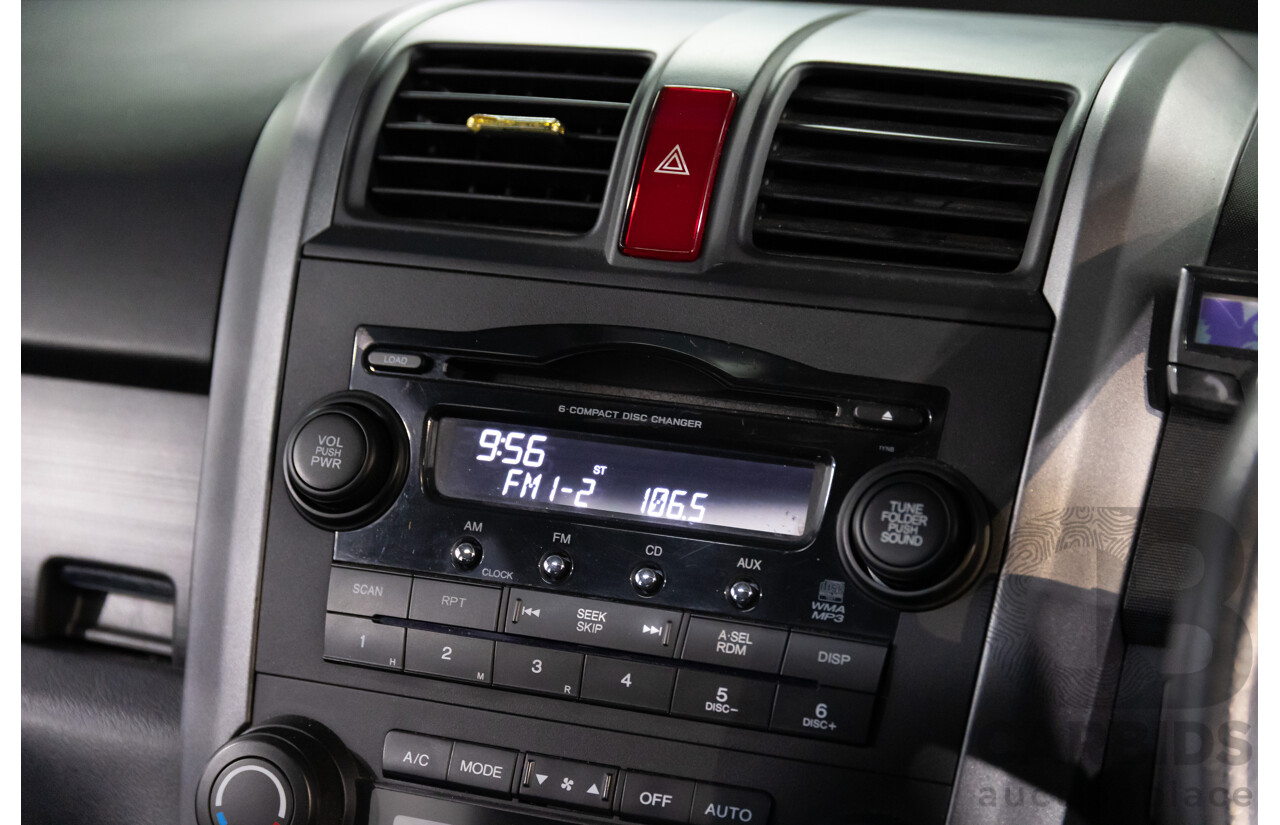 8/2007 Honda CRV (4x4) Sport MY07 4d Wagon Sparkle Grey Pearl 2.4L