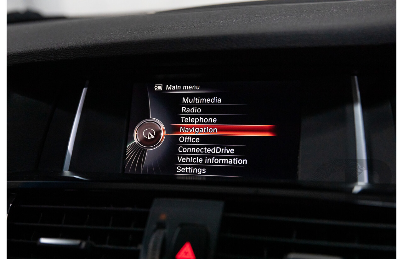 9/2015 BMW X3 xDrive20d xLine F25 MY15 4d Wagon Mineral White Metallic Turbo Diesel 2.0L