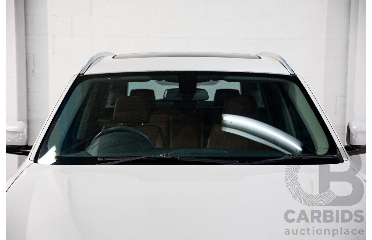 9/2015 BMW X3 xDrive20d xLine F25 MY15 4d Wagon Mineral White Metallic Turbo Diesel 2.0L