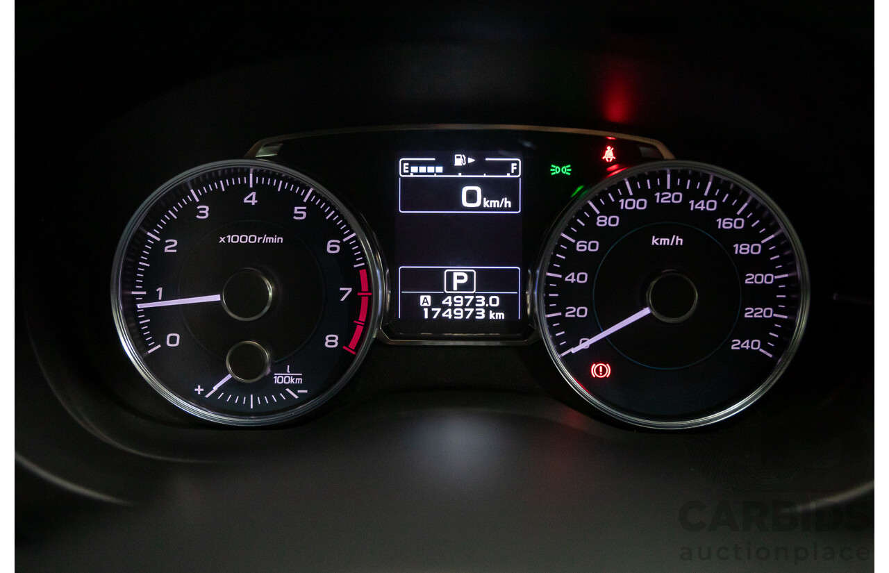 02/2016 Subaru XV 2.0i-S (AWD) MY17 4D Wagon Dark Grey Metallic 2.0L