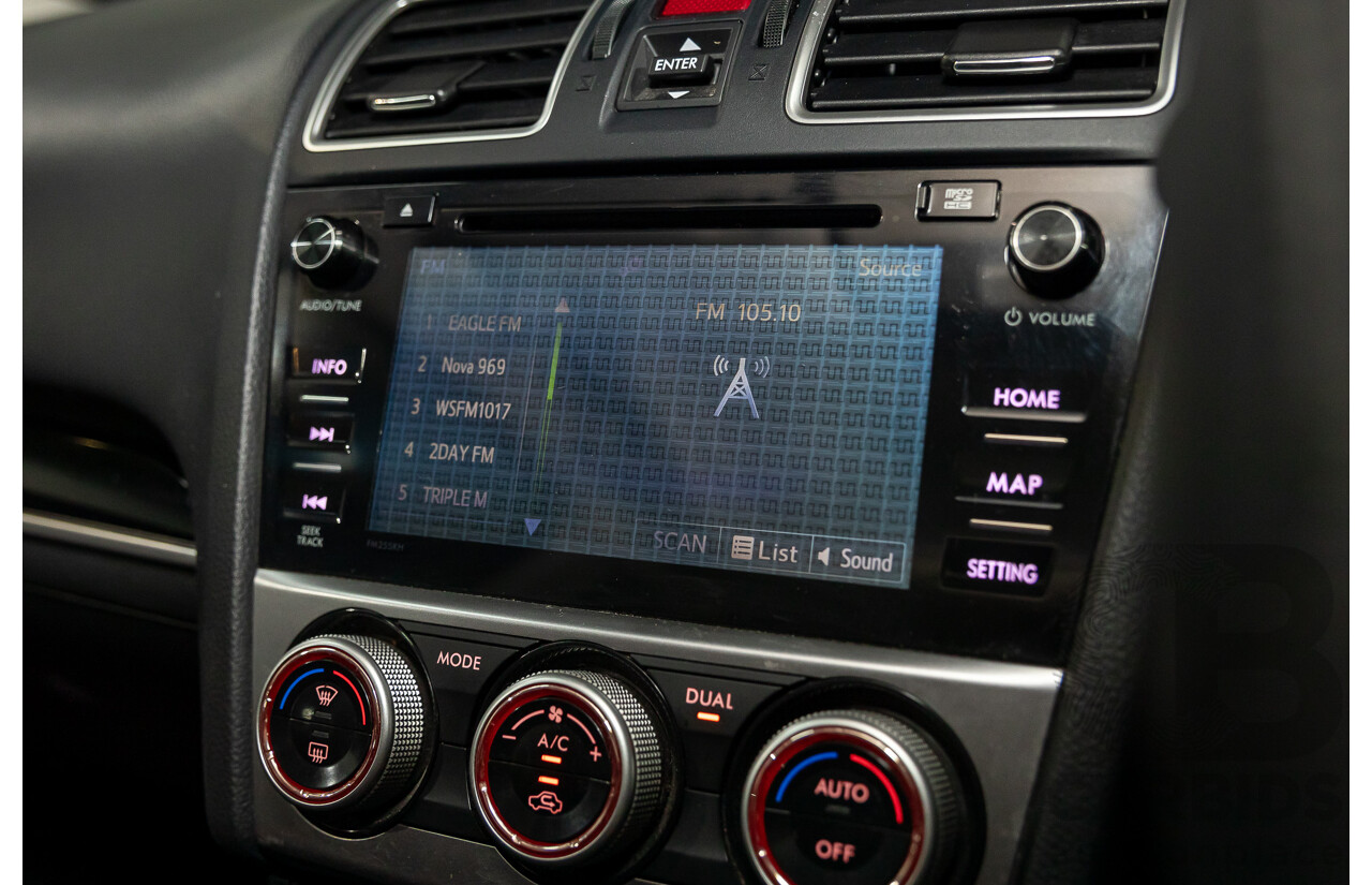 02/2016 Subaru XV 2.0i-S (AWD) MY17 4D Wagon Dark Grey Metallic 2.0L