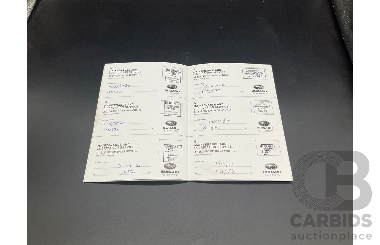 02/2016 Subaru XV 2.0i-S (AWD) MY17 4D Wagon Dark Grey Metallic 2.0L