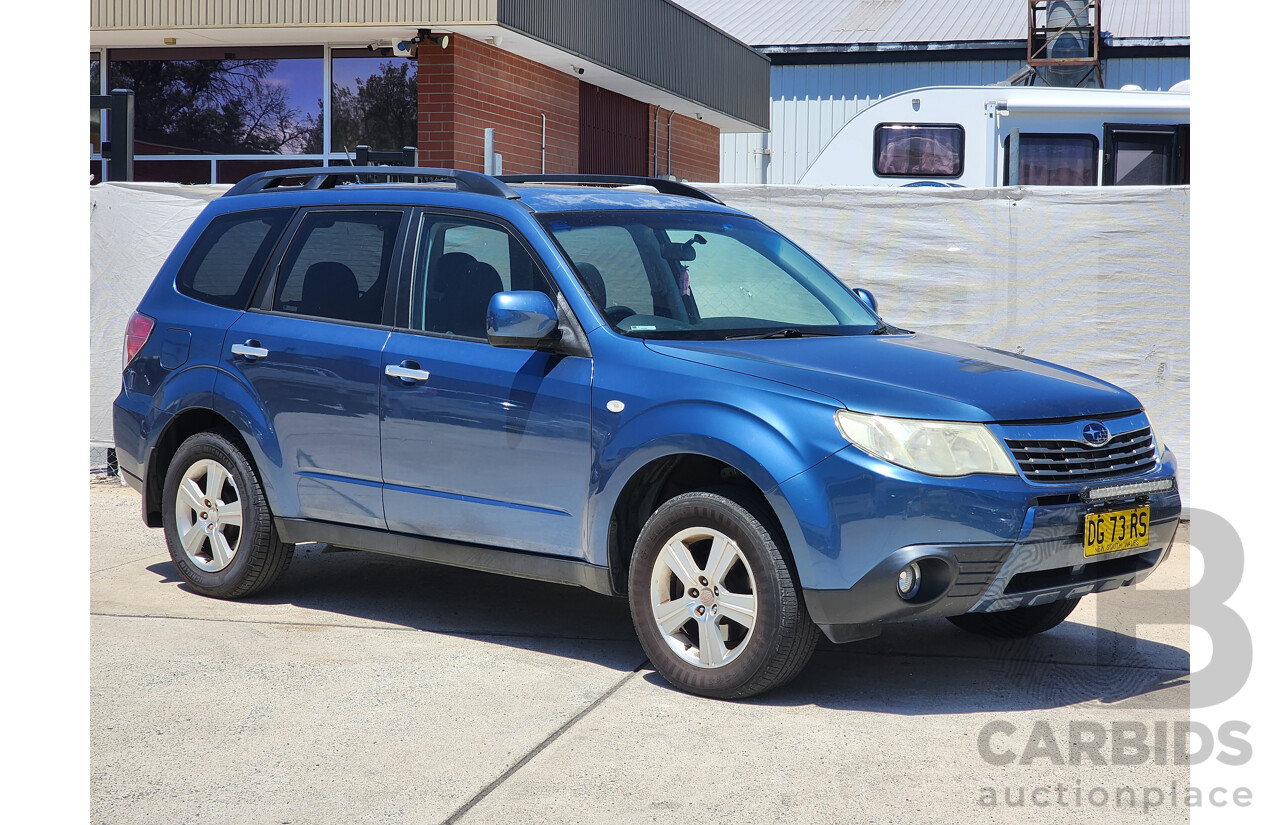 4/2008 Subaru Forester XS Premium MY09 4d Wagon Blue 2.5L