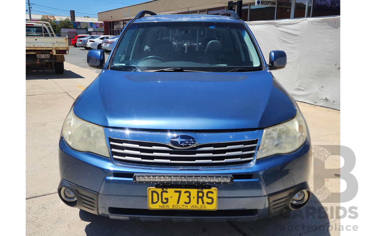 4/2008 Subaru Forester XS Premium MY09 4d Wagon Blue 2.5L
